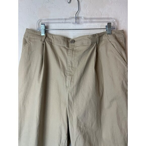 ASOS Design Tan Khaki Pants US 14 Good Preowned Condition - Picture 3 of 5